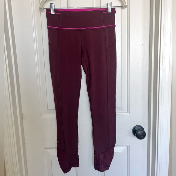 Lululemon 🍋 Pace Queen Tight Pants Size 4 - Picture 5 of 8